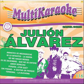 Album Multi Karaoke, Canta Como Julión Álvarez
